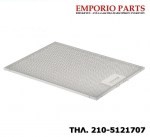 Φίλτρο μεταλικό (πλέγμα - 37 cm X 26,5 cm) απορροφητήρα NEFF, SIEMENS, BOSCH, 00703451